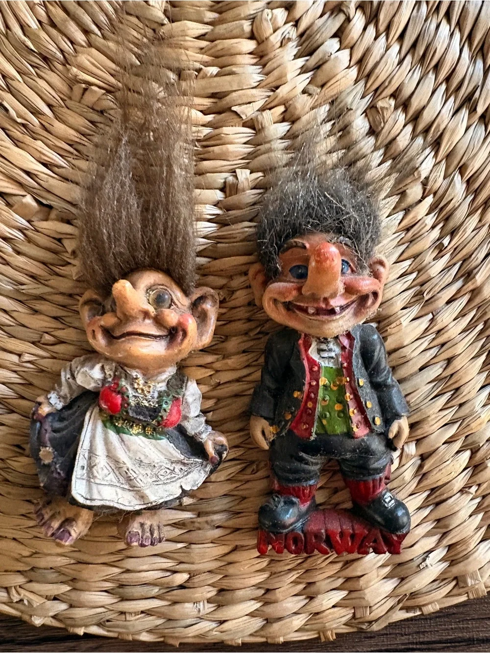 Norway Troll magnet set